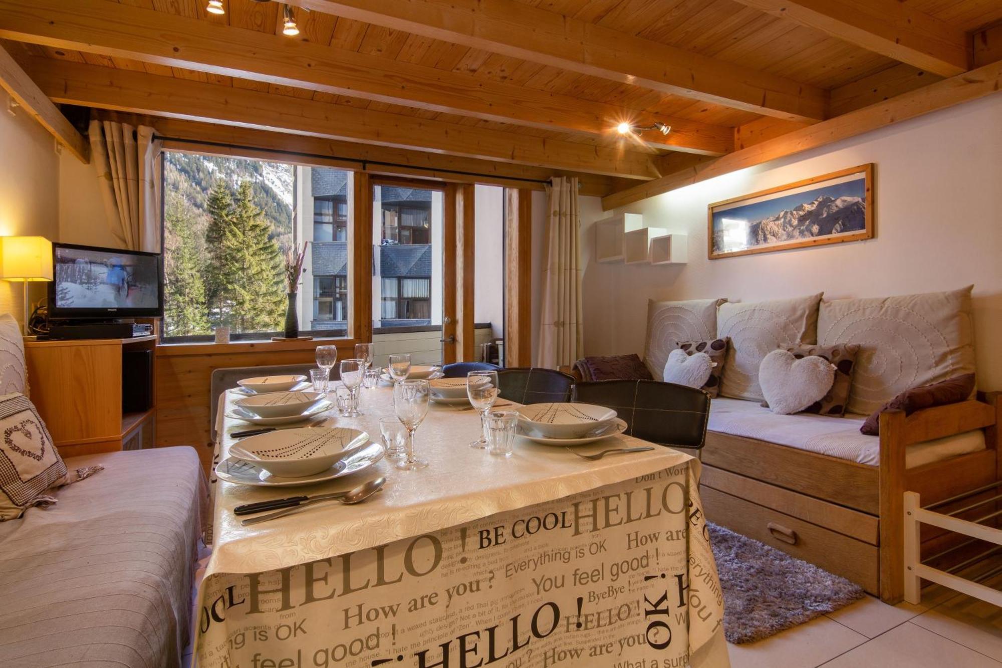 Residence Grand Roc - Campanules 125 Happy Rentals Chamonix ภายนอก รูปภาพ
